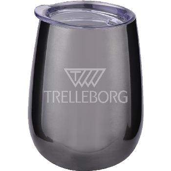 10 Oz. Stainless Stemless Wine Tumbler